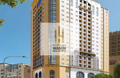 Apartment - 1 Bedroom - 2 Bathrooms for sale in Nuaimia Two Tower - Al Nuaimiya - Ajman