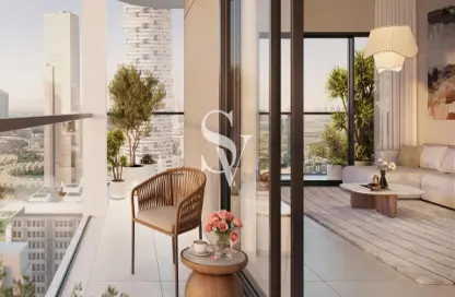 Balcony image for: Apartment - 1 Bedroom - 1 Bathroom for sale in Cello Residences - Jumeirah Village Circle - Dubai, Image 1