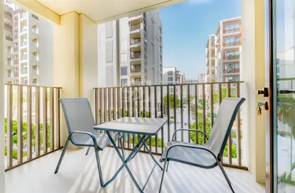 Balcony image for: Apartment - 2 Bedrooms - 2 Bathrooms for rent in Breeze - Creek Beach - Dubai Creek Harbour (The Lagoons) - Dubai, Image 1