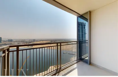 Balcony image for: Apartment - 1 Bedroom - 1 Bathroom for rent in Creek Rise Tower 1 - Creek Rise - Dubai Creek Harbour (The Lagoons) - Dubai, Image 1