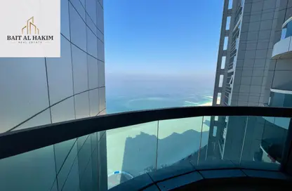 Apartment - 2 Bedrooms - 3 Bathrooms for rent in Corniche Tower - Ajman Corniche Road - Ajman