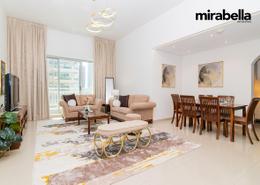Living / Dining Room image for: Apartment - 2 bedrooms - 3 bathrooms for sale in Westside Marina - Dubai Marina - Dubai, Image 1