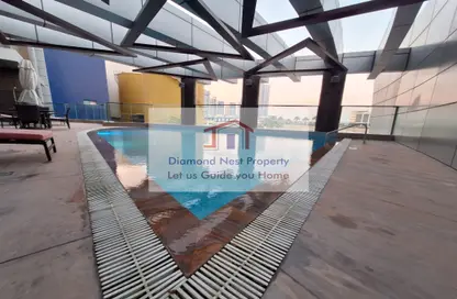 Pool image for: Apartment - 1 Bathroom for rent in Al Noor Tower - Al Reem Island - Abu Dhabi, Image 1