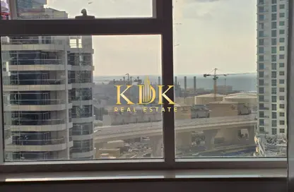 شقة - غرفة نوم - 1 حمام للايجار في برج مانشستر - دبي مارينا - دبي