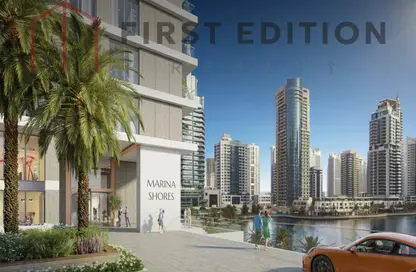 Apartment - 4 Bedrooms - 5 Bathrooms for sale in Marina Shores - Dubai Marina - Dubai