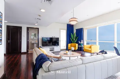 Apartment - 2 Bedrooms - 2 Bathrooms for rent in The Royal Oceanic - Oceanic - Dubai Marina - Dubai