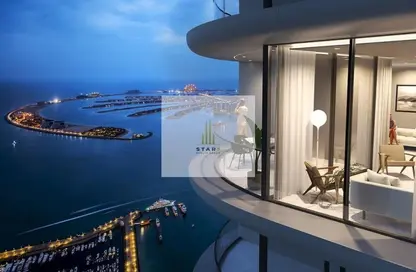 Water View image for: Penthouse - 6 Bedrooms - 7 Bathrooms for sale in Sobha Seahaven Sky Edition - Dubai Marina - Dubai, Image 1