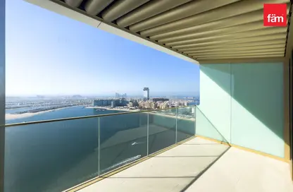 Apartment - 3 Bedrooms - 3 Bathrooms for rent in Grand Bleu Tower 1 - EMAAR Beachfront - Dubai Harbour - Dubai