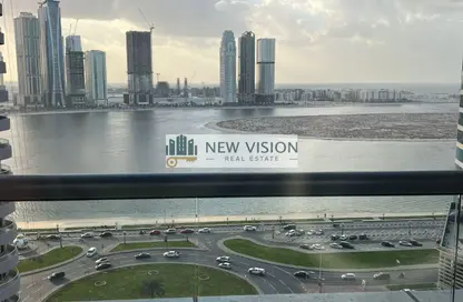 Apartment - 2 Bedrooms - 3 Bathrooms for rent in Al Khan Lagoon Tower - Al Khan Lagoon - Al Khan - Sharjah