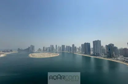 Apartment - 3 Bedrooms - 4 Bathrooms for rent in Danat Al Khan Tower - Al Khan Lagoon - Al Khan - Sharjah
