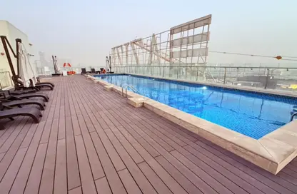 شقة - غرفة نوم - 2 حمامات للايجار في عزيزي عالية - الجداف - دبي شقة - غرفة نوم - 2 حمامات للايجار في عزيزي عالية - الجداف - دبي