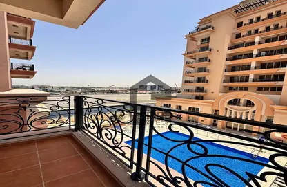 Apartment - 1 Bedroom - 2 Bathrooms for rent in Venetian - Canal Residence - Dubai Sports City - Dubai
