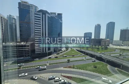 Office Space - Studio - 1 Bathroom for rent in Al Ghanem Business Center - Al Majaz 3 - Al Majaz - Sharjah