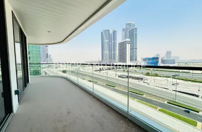 شقة - 2 غرف نوم - 3 حمامات للايجار في تراسات مراسي درايف - الخليج التجاري - دبي