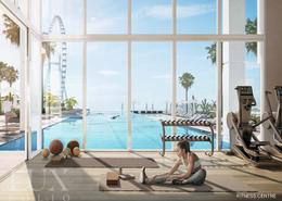 صورةحوض سباحة لـ: شقة - 4 غرف نوم - 4 حمامات للبيع في بلوواترز باي مبنى 1 - بلوواترز باي - بلوواترز - دبي, صورة 1