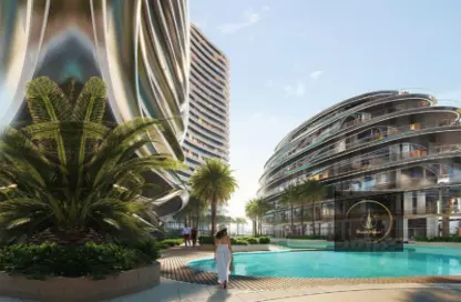 Penthouse - 1 Bedroom - 2 Bathrooms for sale in Binghatti Aquarise - Business Bay - Dubai
