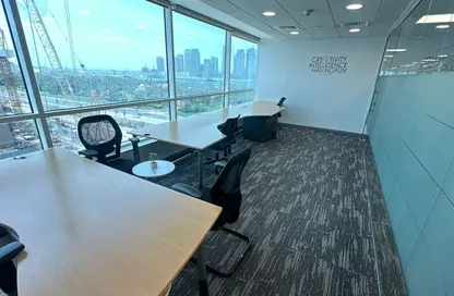 Business Centre - Studio - 2 Bathrooms for rent in Concord Tower - Dubai Media City - Dubai