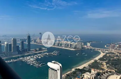 Water View image for: Apartment - 1 Bedroom - 2 Bathrooms for rent in Princess Tower - Dubai Marina - Dubai, Image 1