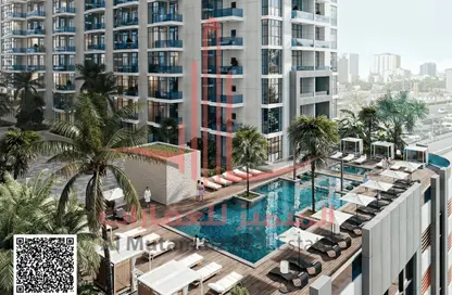 Apartment - 3 Bedrooms - 5 Bathrooms for sale in Ajman Creek Towers - Al Rashidiya 1 - Al Rashidiya - Ajman