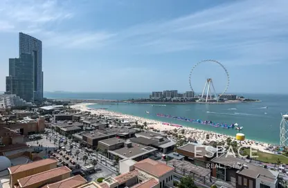 Apartment - 3 Bedrooms - 3 Bathrooms for rent in Rimal 2 - Rimal - Jumeirah Beach Residence - Dubai