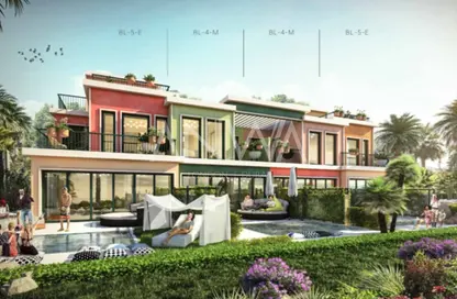 Townhouse - 4 Bedrooms - 4 Bathrooms for sale in Portofino - Damac Lagoons - Dubai