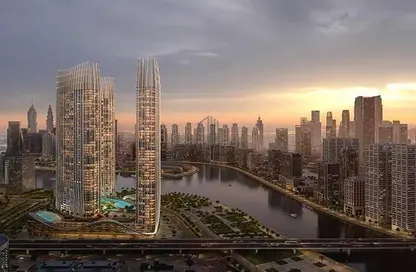 Apartment - Studio - 1 Bathroom for sale in Binghatti Skyrise - Business Bay - Dubai