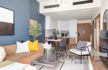 Apartment - 1 Bedroom - 2 Bathrooms for rent in Binghatti Amber - Jumeirah Village Circle - Dubai