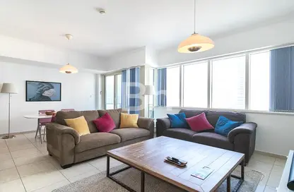 شقة - غرفة نوم - 1 حمام للايجار في المجرة 2 - المجرة - دبي مارينا - دبي