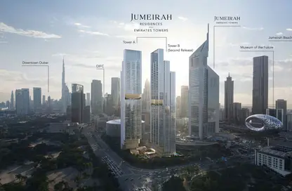 Apartment - 2 Bedrooms - 2 Bathrooms for sale in Jumeirah Residences Emirates Towers - Emirates Towers - Sheikh Zayed Road - Dubai