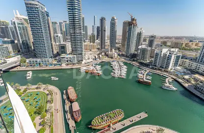 Water View image for: Penthouse - 4 Bedrooms - 5 Bathrooms for sale in The Jewel Tower B - The Jewels - Dubai Marina - Dubai, Image 1
