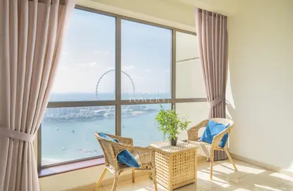 Apartment - 2 Bedrooms - 2 Bathrooms for rent in Rimal 3 - Rimal - Jumeirah Beach Residence - Dubai