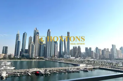 Apartment - 1 Bedroom - 1 Bathroom for rent in Marina Vista - EMAAR Beachfront - Dubai Harbour - Dubai