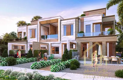 Townhouse - 4 Bedrooms - 5 Bathrooms for sale in Monte Carlo - Damac Lagoons - Dubai