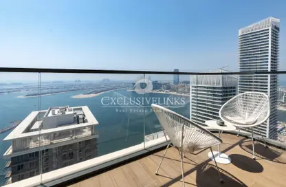Apartment - 1 Bedroom - 2 Bathrooms for rent in Marina Vista - EMAAR Beachfront - Dubai Harbour - Dubai
