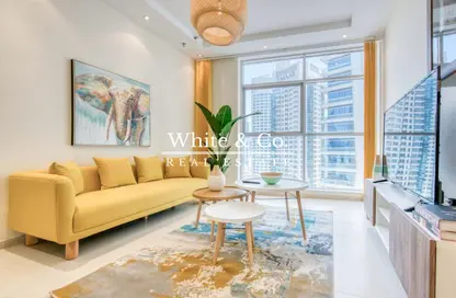 Apartment - 1 Bedroom - 2 Bathrooms for rent in Skyview Tower - Dubai Marina - Dubai