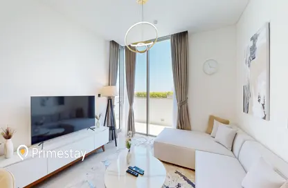 Living Room image for: Apartment - 1 Bedroom - 1 Bathroom for rent in Sobha Creek Vistas Tower B - Sobha Hartland - Mohammed Bin Rashid City - Dubai, Image 1