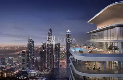 Apartment - 3 Bedrooms - 3 Bathrooms for sale in Seapoint - EMAAR Beachfront - Dubai Harbour - Dubai