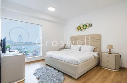 Apartment - 3 Bedrooms - 4 Bathrooms for rent in Bahar 2 - Bahar - Jumeirah Beach Residence - Dubai