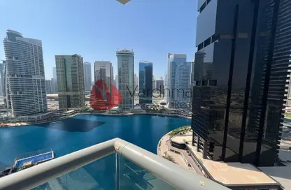 شقة - غرفة نوم - 2 حمامات للايجار في برج كونكورد - (JLT) مجمع H - أبراج بحيرات الجميرا - دبي