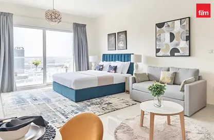 Apartment - Studio - 1 Bathroom for rent in AG Tower - Business Bay - Dubai