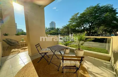 Apartment - 1 Bedroom - 1 Bathroom for rent in Al Dhafra 1 - Al Dhafra - Greens - Dubai