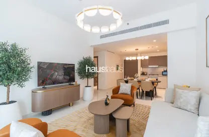 Apartment - 2 Bedrooms - 2 Bathrooms for rent in Grand Bleu Tower 2 - EMAAR Beachfront - Dubai Harbour - Dubai