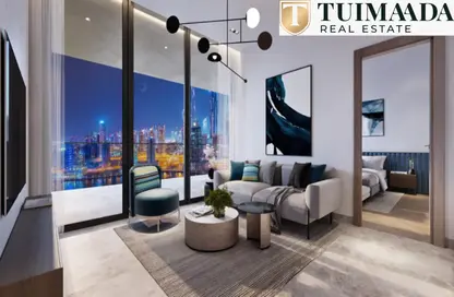 Apartment - 1 Bedroom - 2 Bathrooms for sale in Peninsula Four - Peninsula - Business Bay - Dubai