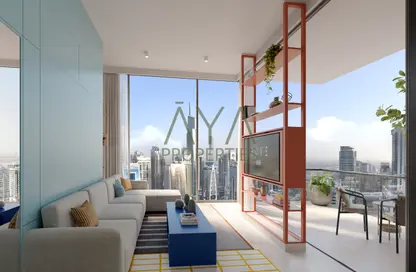 Apartment - 1 Bedroom - 2 Bathrooms for sale in Rove Home Dubai Marina - Dubai Marina - Dubai