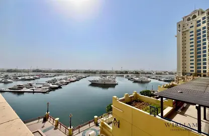 Apartment - 2 Bedrooms - 4 Bathrooms for rent in Marina Residences 1 - Marina Residences - Palm Jumeirah - Dubai