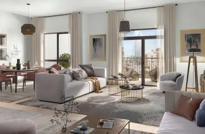 Apartment - 4 Bedrooms - 5 Bathrooms for sale in Lamaa - Madinat Jumeirah Living - Umm Suqeim - Dubai