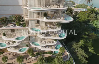 شقة - غرفة نوم - 2 حمامات للبيع في Beach Walk Residences 1 - بيتش ووك ريزيدنسز - جزر دبي - دبي