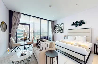 شقة - 1 حمام للايجار في ماركيز سكوير تاور - الخليج التجاري - دبي