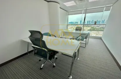 Office Space - Studio - 2 Bathrooms for rent in Junaibi Tower - Al Danah - Abu Dhabi
