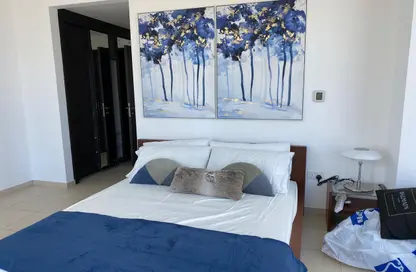 Apartment - 1 Bedroom - 2 Bathrooms for rent in Silverene Tower B - Silverene - Dubai Marina - Dubai